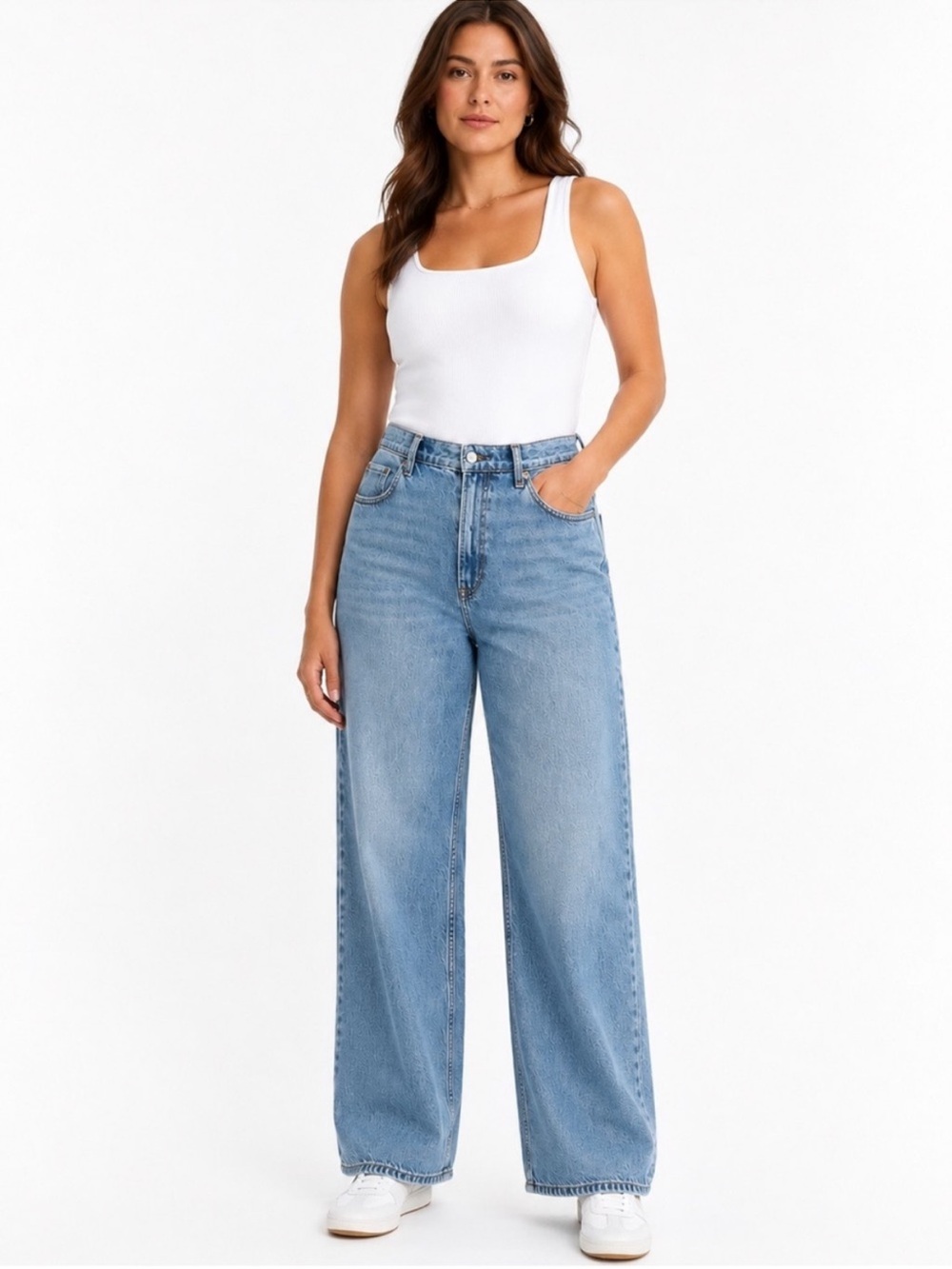 Abercrombie Curve Love The Loose High Rise Jeans Size 30